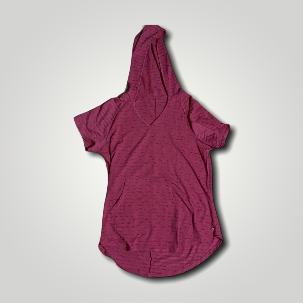 LIVI ACTIVE by Lane Bryant short slv hoodie 14/16